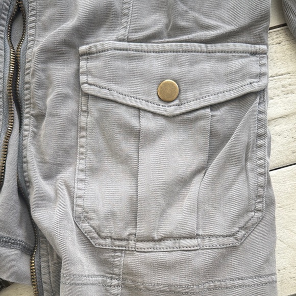 Gray Utility Jacket - Picture 4 of 4